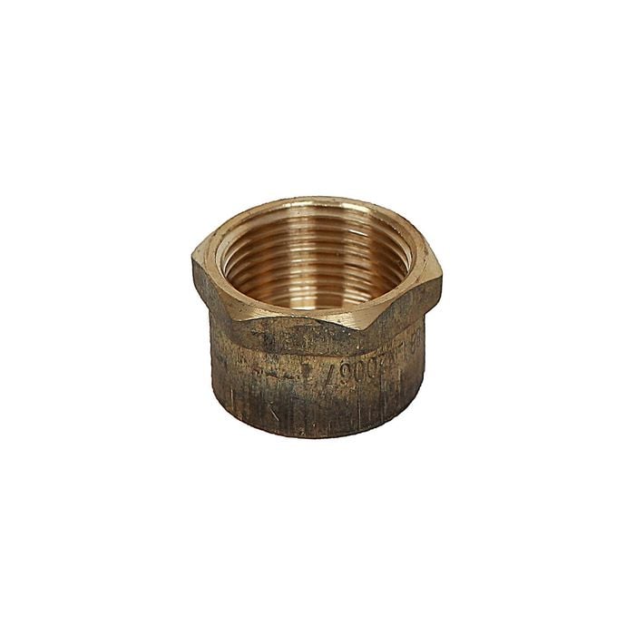 Brasshards 20mm Brass Threaded Cap LF