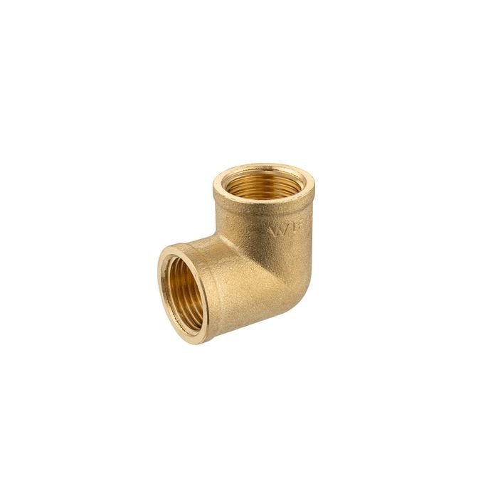 Brasshards 15mm Brass Female / Female Threaded Elbow LF