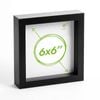 Nicola Spring Box Picture Glass Photo Frame, Standing & Hanging - For 6x6" (15x15cm) Photos