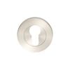 Zanda 55mm Diameter Brushed Nickel Round Euro Escutcheon