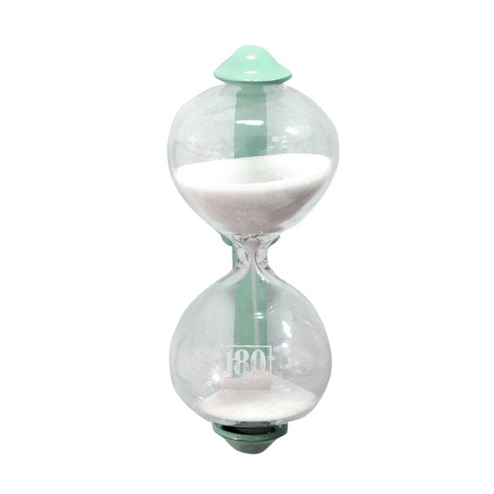 Dulton 3 Minute Magnetic Sandglass Kitchen Timer Mint