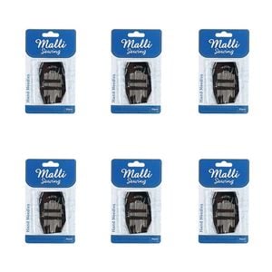 6x 30pc Malli Sewing Metal Sewing/tailoring Hand Needles Silver Assorted Sizes