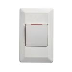 HPM COMO 1 Gang Vertical Switch