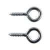 Everhang 20mm Zinc Plated Screw Eye Hook - 2 Pack
