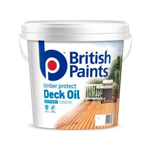 British Paints 8L Kwila Water Based Decking Oil