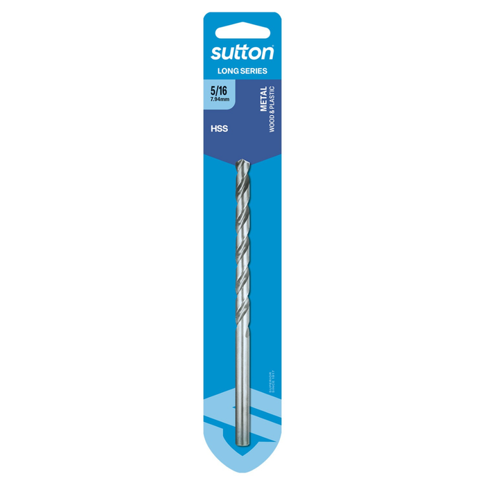 Sutton Tools 7.94mm Long Series Jobber Drill Bit