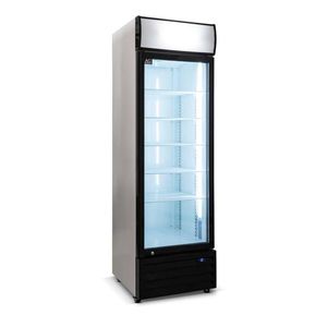 AG Equipment 420 Litre Single Door Upright Display Fridge - Glass Door CU420TNG
