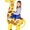 Inflatable Kids Piggyback Ride On Giraffe Costume - One Size