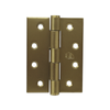Austyle 100 x 75 x 2.5mm Satin Brass Fixed Pin Hinge