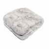 Meadow Soft Faux Fur Throw Rug 127 x 152 cm Arctic Fox
