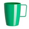 Olympia Kristallon Handled Cups Polypropylene Yellow Green 284ml 12 Pack Drinkware Reusable Cups