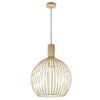 Gabbia 45CM Light Timber Look Pendant