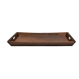 St. Claire Acacia Curved Serving Tray Food Server Wooden Serveware 50x35x5cm