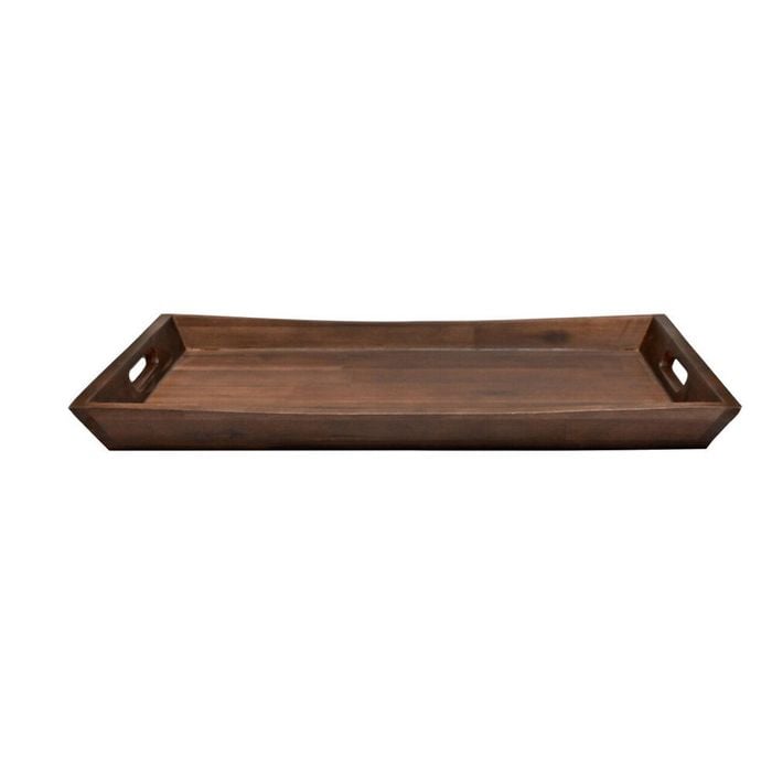 St. Claire Acacia Curved Serving Tray Food Server Wooden Serveware 50x35x5cm