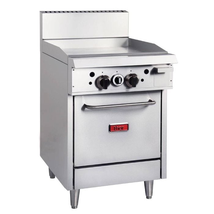 Thor Gas Freestanding Oven Range Lpg Tr-0-g24f 610mm Commercial Kitchen Cooking