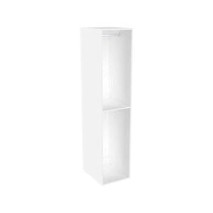 Lugna 2048 x 450 x 580mm White Double Hang Robe Insert