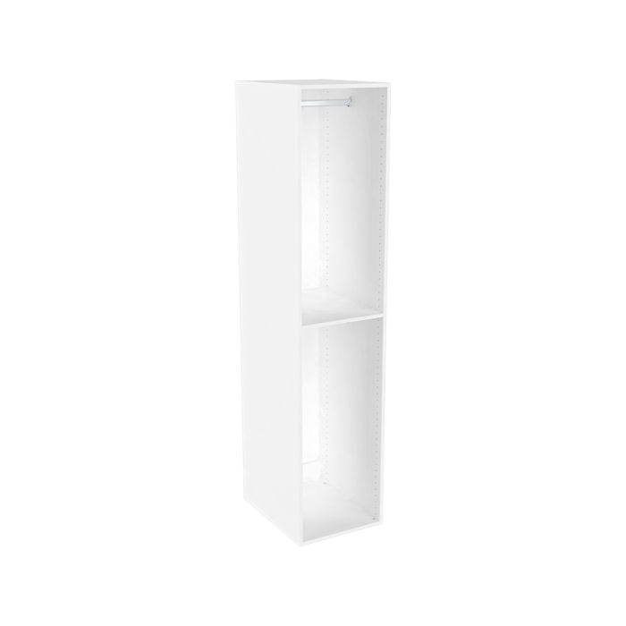 Lugna 2048 x 450 x 580mm White Double Hang Robe Insert