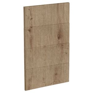 Kaboodle 450mm Spiced Oak Modern 4 Drawer Panels