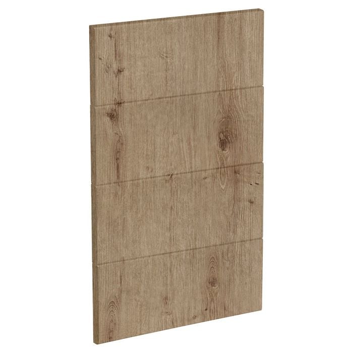 Kaboodle 450mm Spiced Oak Modern 4 Drawer Panels