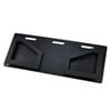 VEVOR 115x45cm Soccer Rebounder Board Black with 2 Angles Rebound HDPE for Training Equipment
