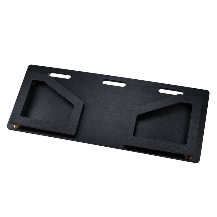VEVOR 115x45cm Soccer Rebounder Board Black with 2 Angles Rebound HDPE for Training Equipment
