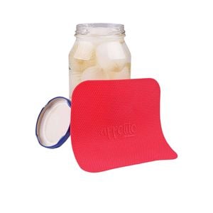 Appetito Silicone Jar Opener Red