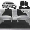 6D Diamond Car Floor Mats for Ford Focus 2005-2010-Full Set-Black-Outback GT