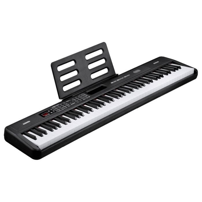 Mazam 88 Keys Electronic Piano Keyboard Portable Lighted Electronic Instrument Kids Toy Gift