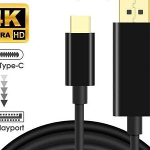 Usb C To Dp Cable Usb3.1 Type C To Displayport Dp 4k Uhd For Macbook