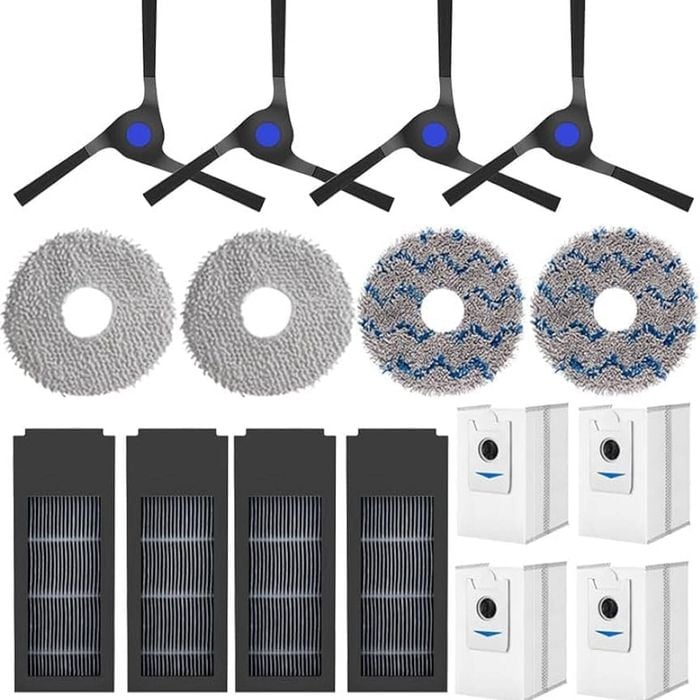 Fohoa Spare Parts Accessories Kit Compatible With Ecovacs Deebot X2 Omni Vacuum Cleaner