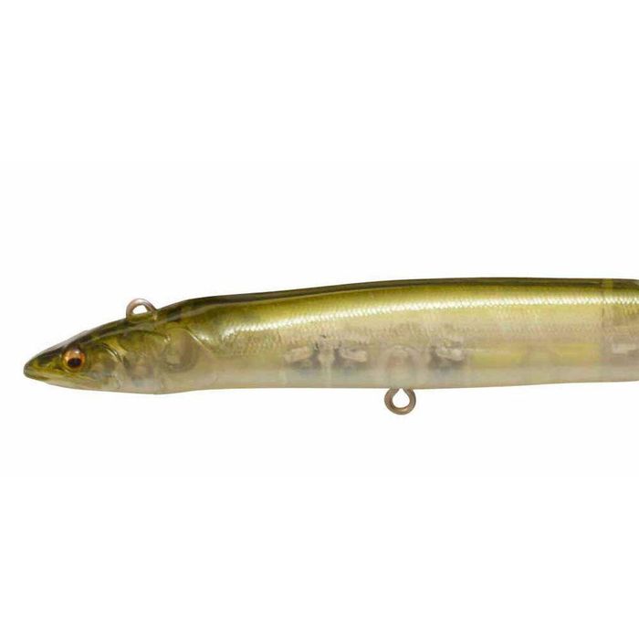 Megabass Eeler 9.4" 125mm 1oz Multi Jointed Silent Swimbait Fishing Lure Avocado Scarlet