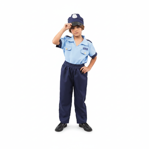 More Than Party Boys Policeman Costume Large 128x56cm Outfit Set