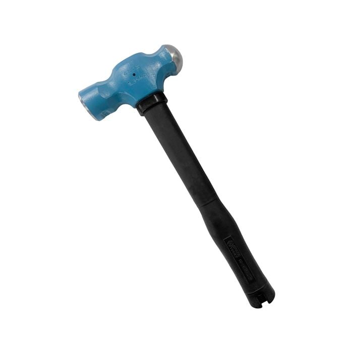 Mumme Tools 1.360kg Normalised Ball Pein Hammer with Pinned Steel Core Fibreglass Handle