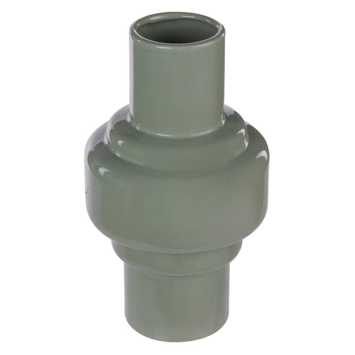 Amalfi Merrik Collection Vase Medium Green 16x16x27cm