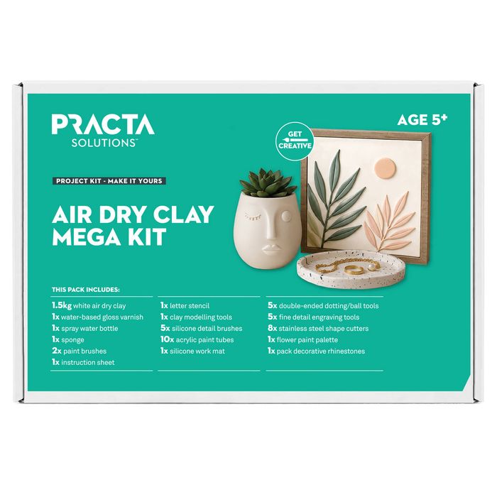 Practa Air Dry Clay Mega Kit