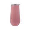 Oasis Insulated Double Wall Champagne Flutes 180ml Soft Pink