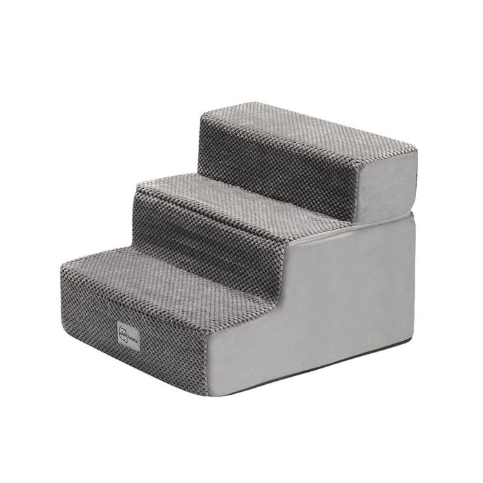 Petzly Dog Ramp Steps Pet Stairs Portable Indoor For Bed Sofa Couch