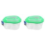2PK Dudley's World Of Pets Reptile/Critter Tank Mediumium Assorted