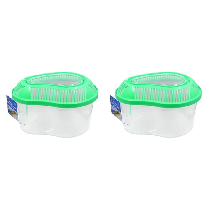 2PK Dudley's World Of Pets Reptile/Critter Tank Mediumium Assorted