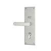 Gainsborough Stainless Steel Eclipse Allure Double Cylinder Trilock Dummy Leverset
