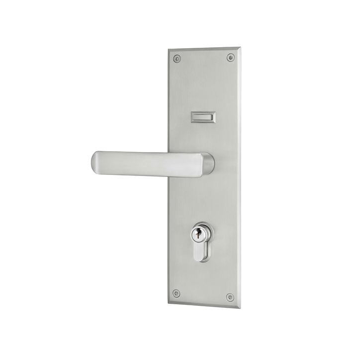 Gainsborough Stainless Steel Eclipse Allure Double Cylinder Trilock Dummy Leverset
