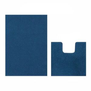 Large Chenille Bath Mat Toilet Root Mat Super Comfy Non Slip Highly Absorbent
