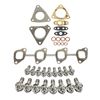 Permaseal Turbo & Exhaust Manifold Installation Titanium Stud & Gasket Kit For Nissan Navara D22 ZD30 3.0L