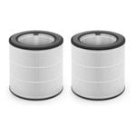 2 Pack iDeer Life FY0194/30 True HEPA Air Filter, Compatible with Philips NanoProtect 800 / 800i Series, for AC0820 AC0850