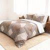 Odyssey Living Amaya Quilt Cover Set Cotton Home Bedding Single Multicoloured