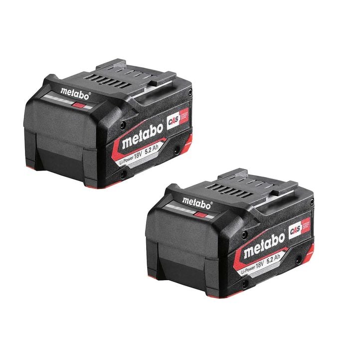 METABO 18V 5.2AH Battery AU32102520 - Twin Pack