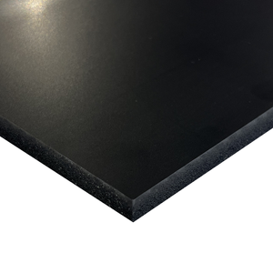 1220 x 800 x 16mm Black Versatile PVC U/V Foam Board