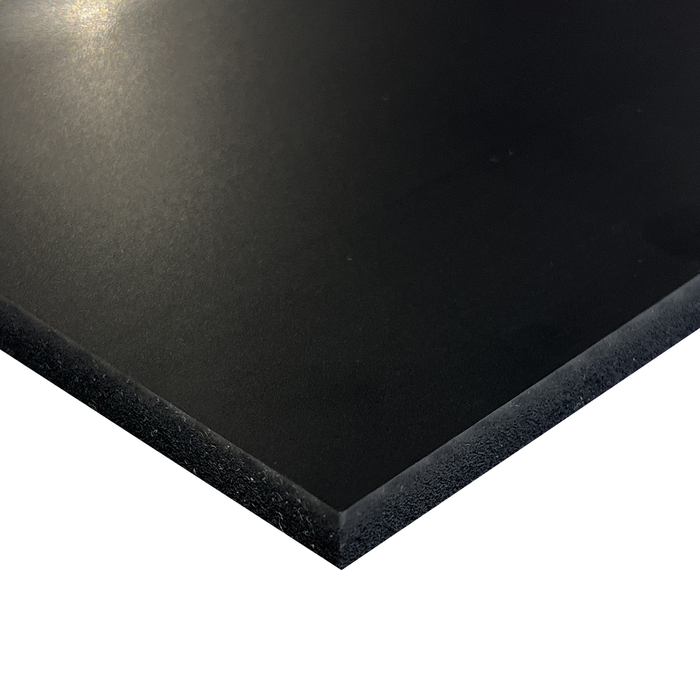 1220 x 800 x 16mm Black Versatile PVC U/V Foam Board