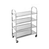 SOGA 4 Tier 950x500x1220 Stainless Steel Kitchen Cart
