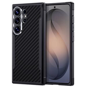 Tough On for Samsung Galaxy S26 Ultra Iron Shield Case - Carbon Fiber